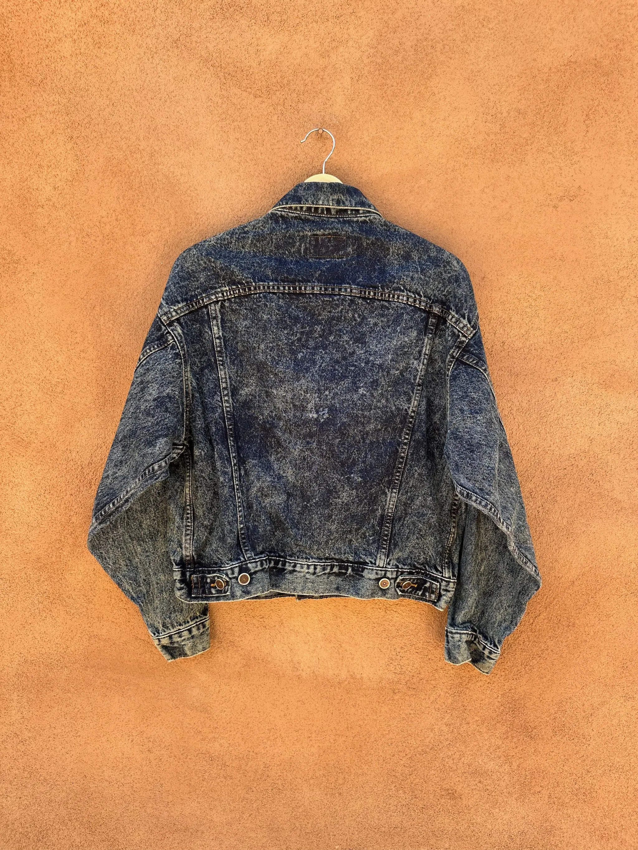 1980's Levi's Acid Washed 70508 Denim Jacket