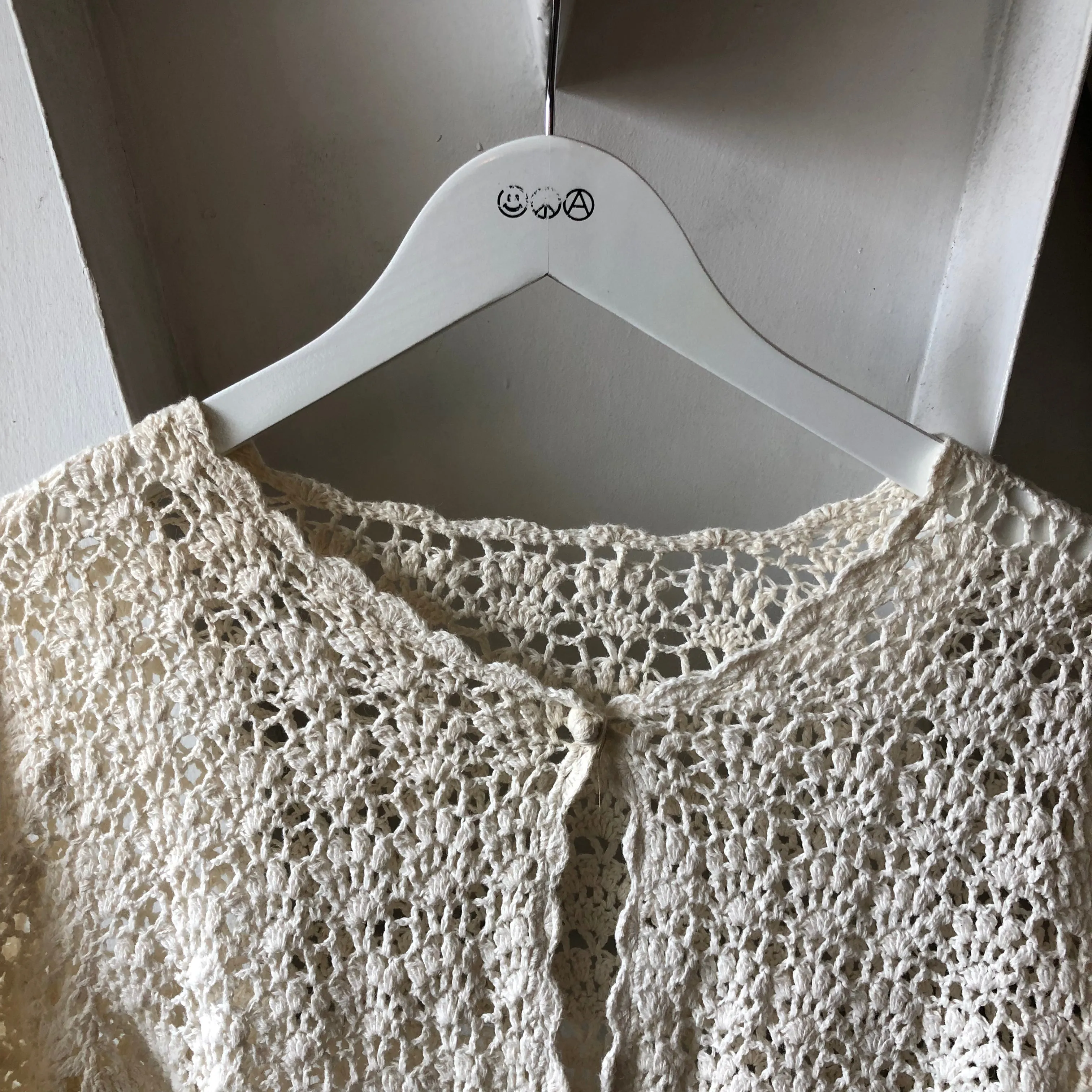 80's Crochet Top - XS