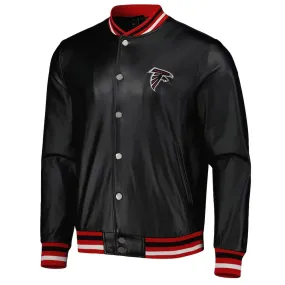 Atlanta Falcons The Wild Collective Metallic Black Jacket