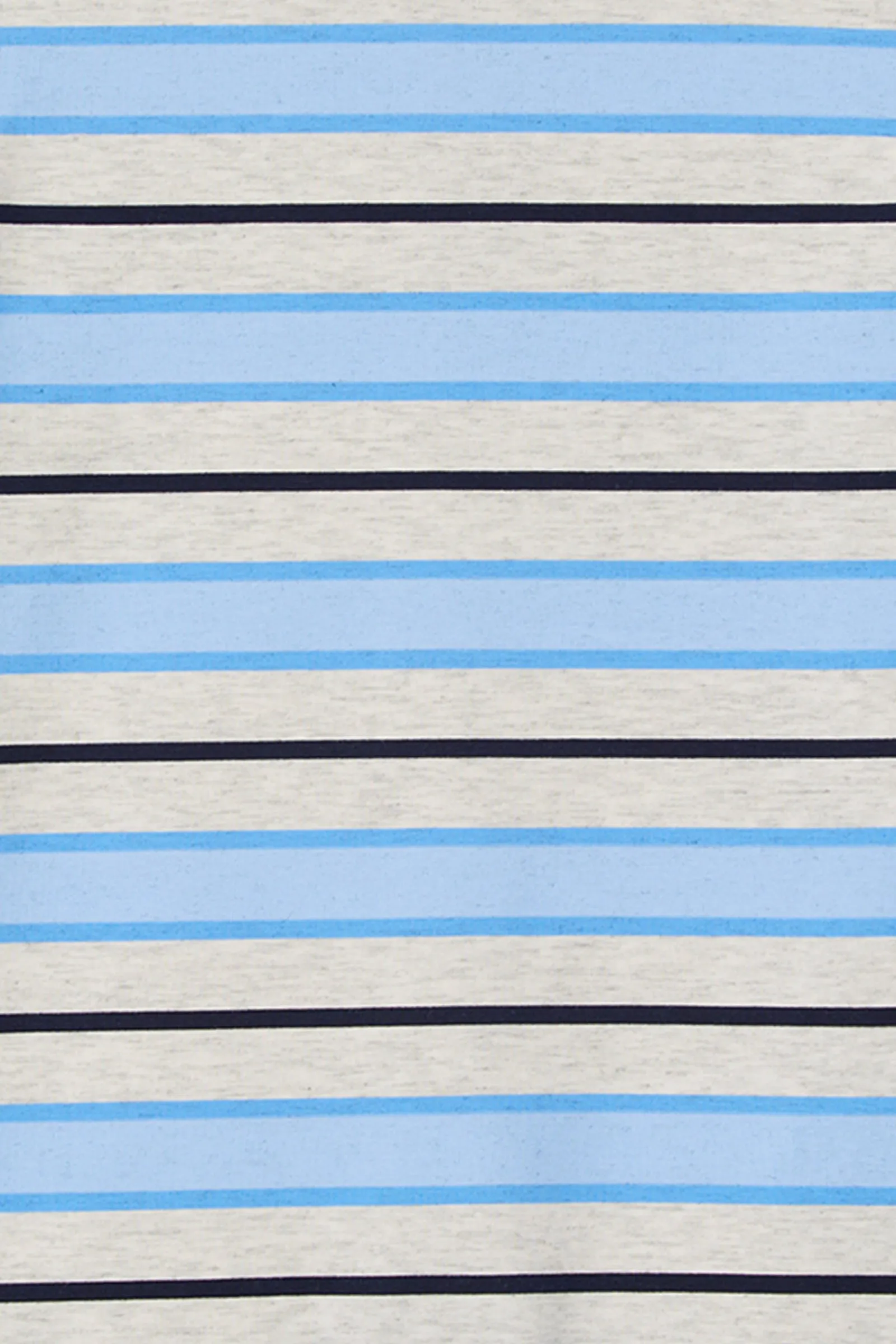 Blue Stripe Henley Romper