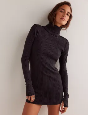 Brynn Turtleneck, Black