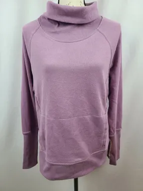 Champion C9 Women's Mauve Mist Long Sleeve French Terry Turtleneck Sweatshirt