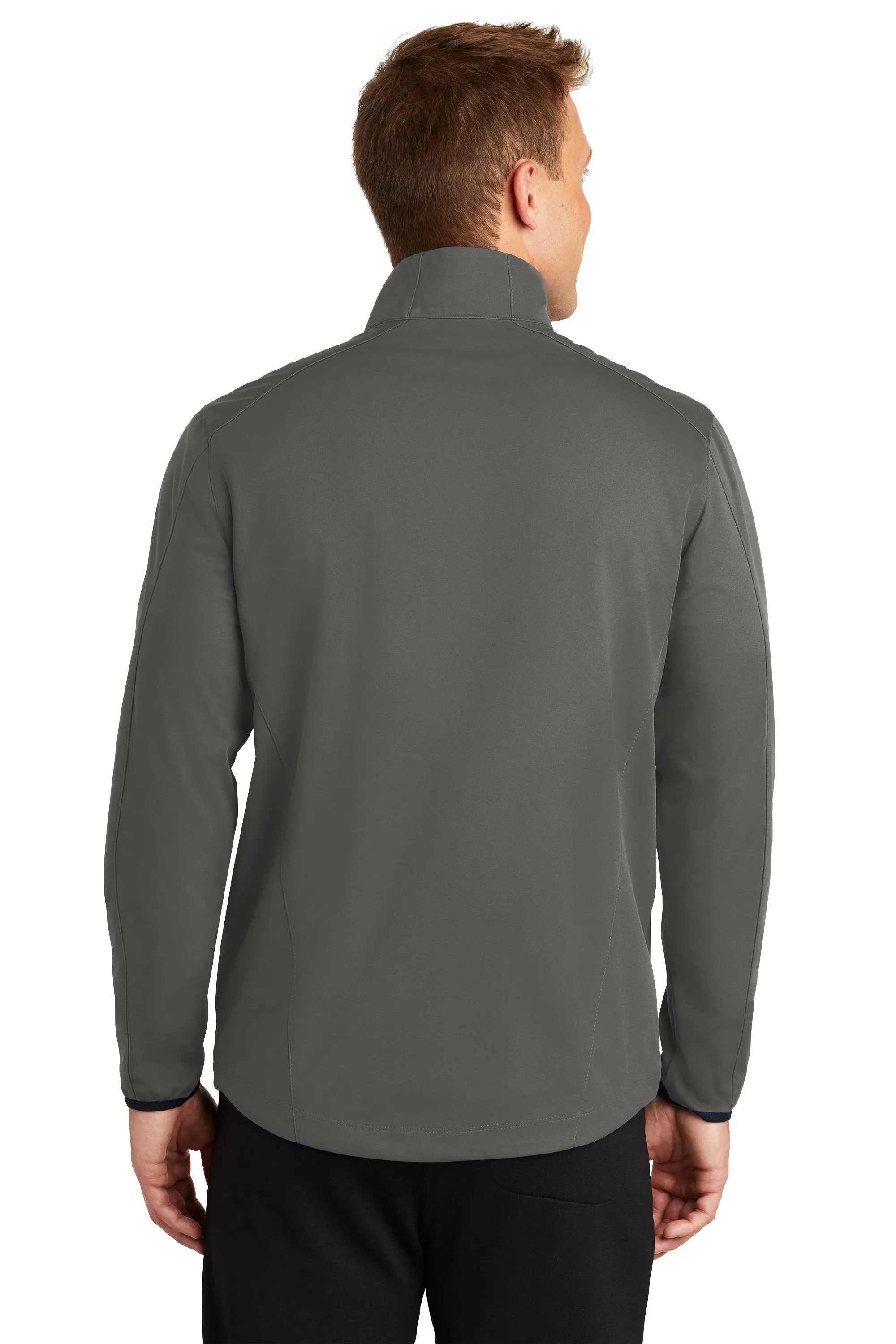 Custom Embroidered Men's Active Soft Shell Jacket - Includes one 4in x 4in Embroidery - No Setup - Personalize your Jacket with your Logo