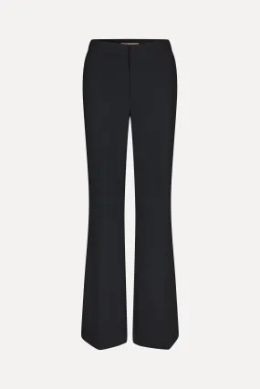 Flared Long Pants - Black