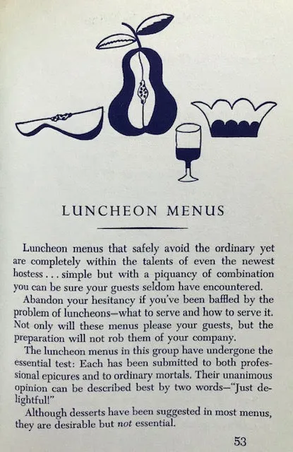 (Food Writing) Armitage, Isabelle & Merle. Fit for a Queen. Preface by Lucie Heymann. Ed. By Nancy Wiswell.