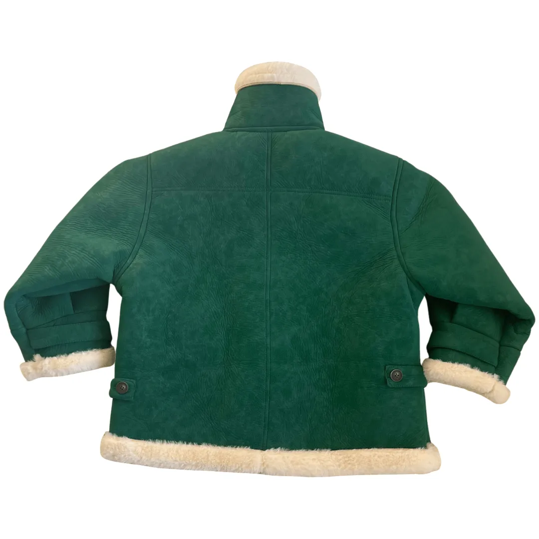 Green Tea Mochi Faux Shearling Coat