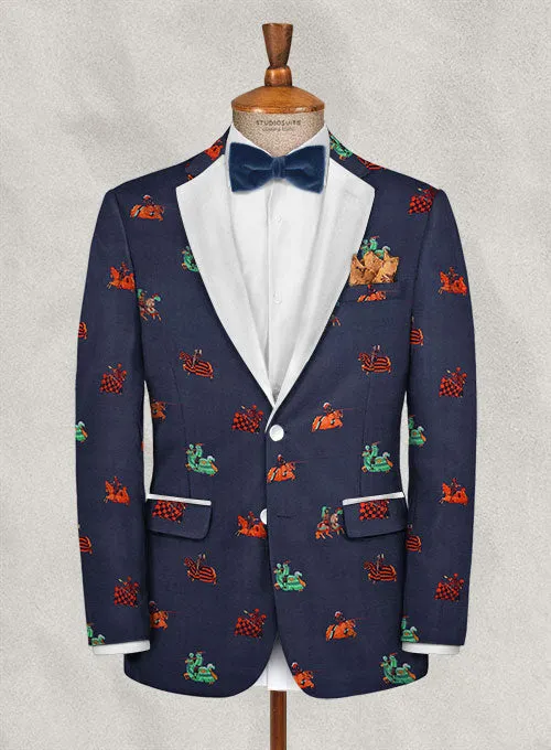 Italian Cotton Idoya Tuxedo Jacket