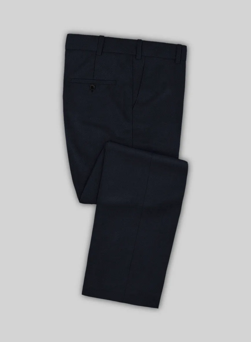 Italian Midnight Exiqu Blue Wool Suit