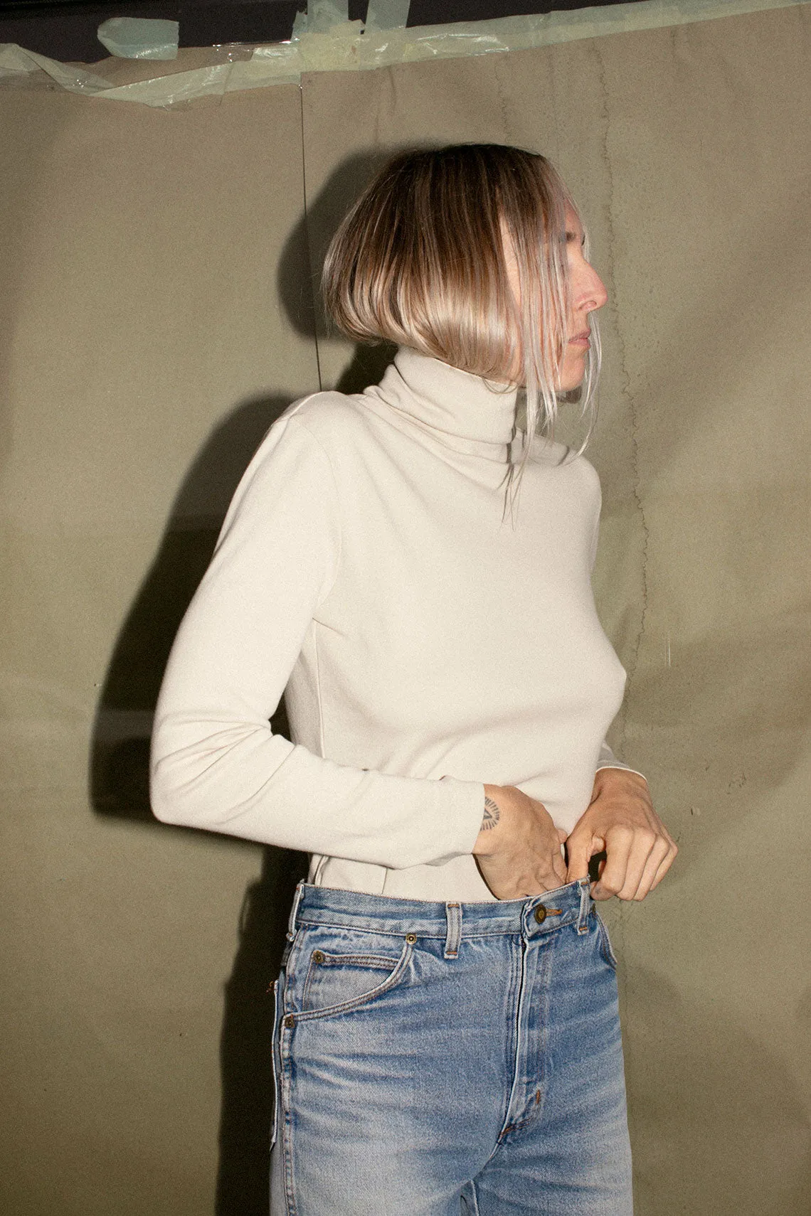 Ivory Turtleneck