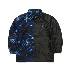 J-BLUE FLOWER JACKET BLACK