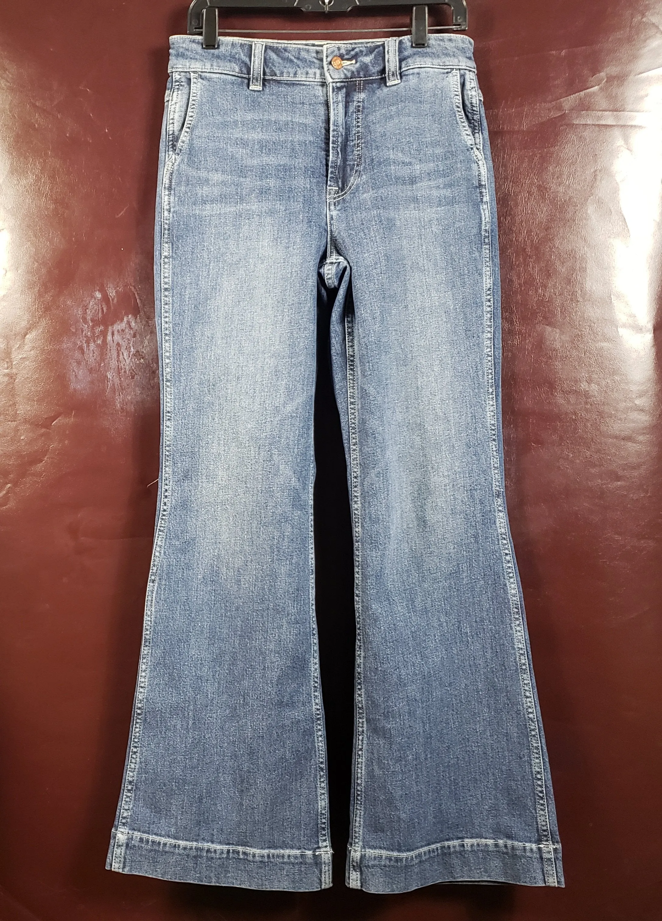 J. Crew Highwaist Denim Trousers Size 28