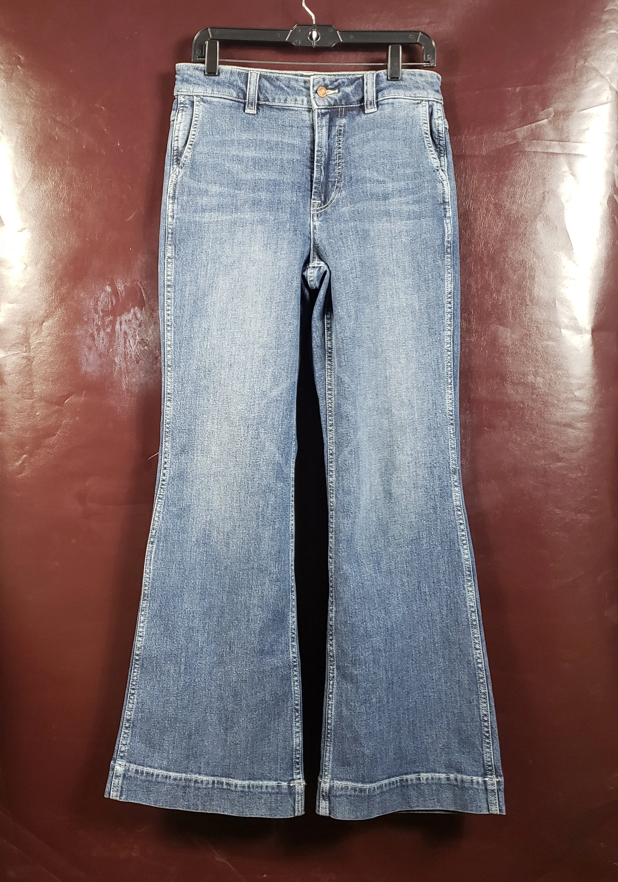 J. Crew Highwaist Denim Trousers Size 28