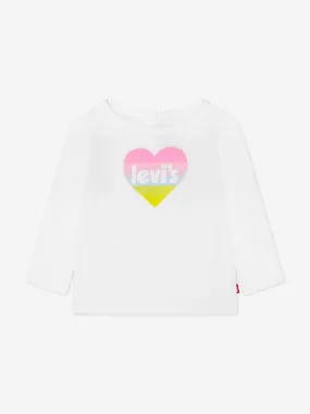 Levi's Wear Baby Girls Graphic Long Sleeve T-Shirt