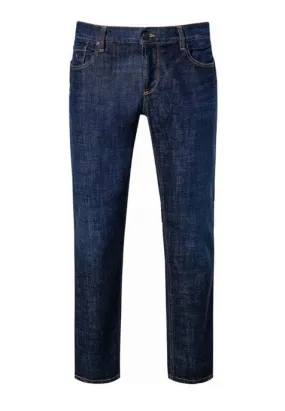 Men's Alberto | 6837 Slipe Tapered Fit | Indigo