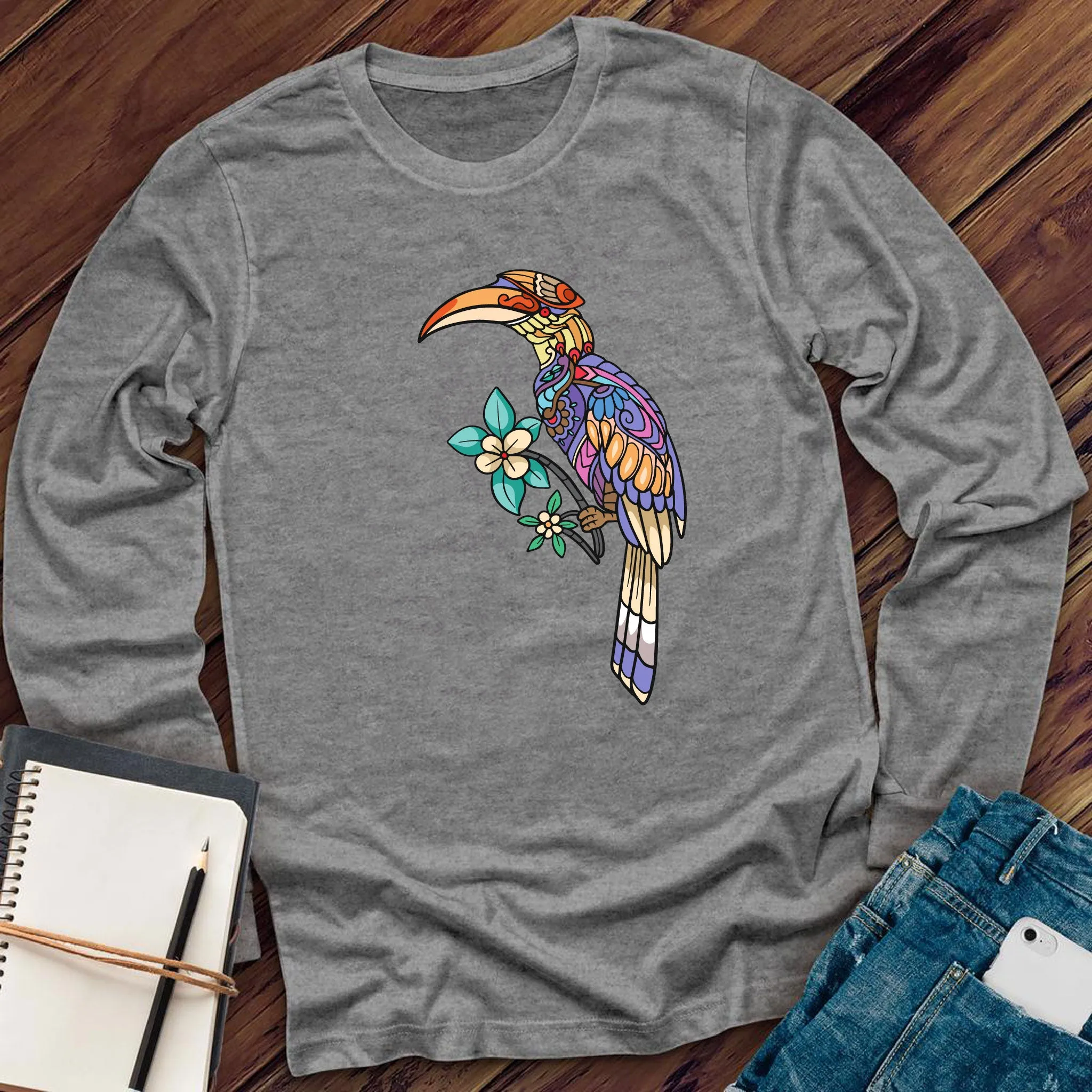 Mosaic Toucan Long Sleeve