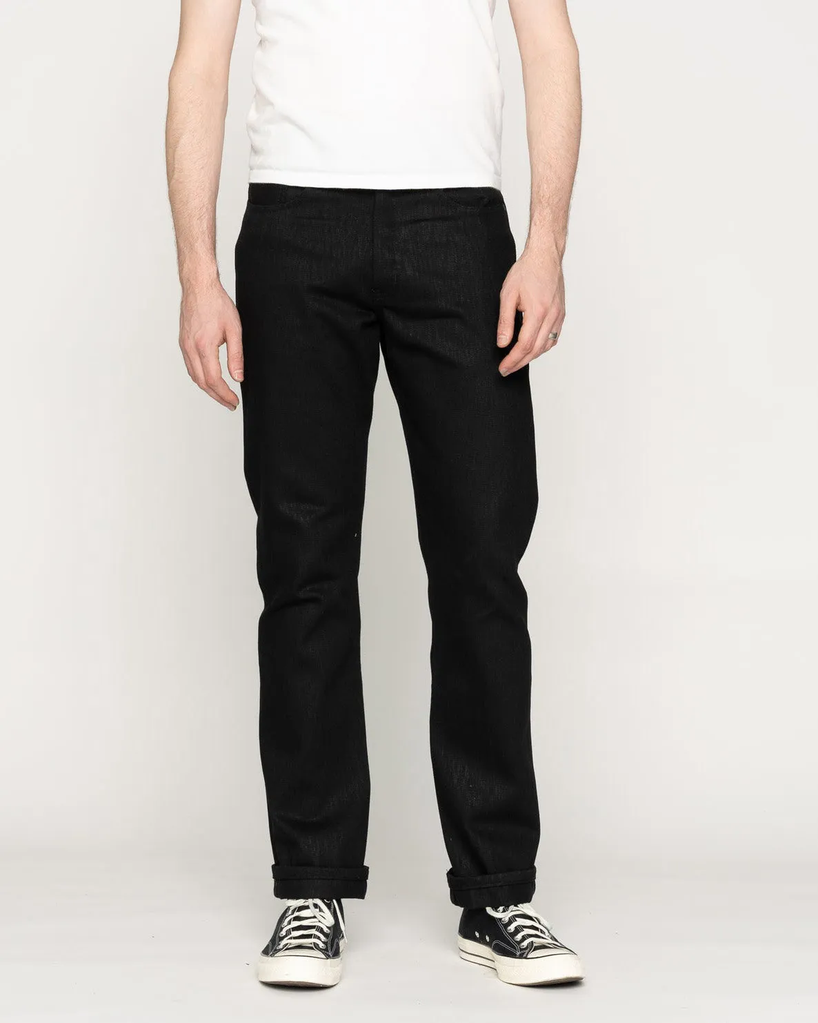 Naked & Famous Denim True Guy Regular Straight Mens Jeans - Shinigami Selvedge