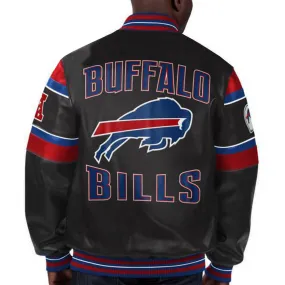 NFL Buffalo Bills Multi Leather Jacket For Men and Women