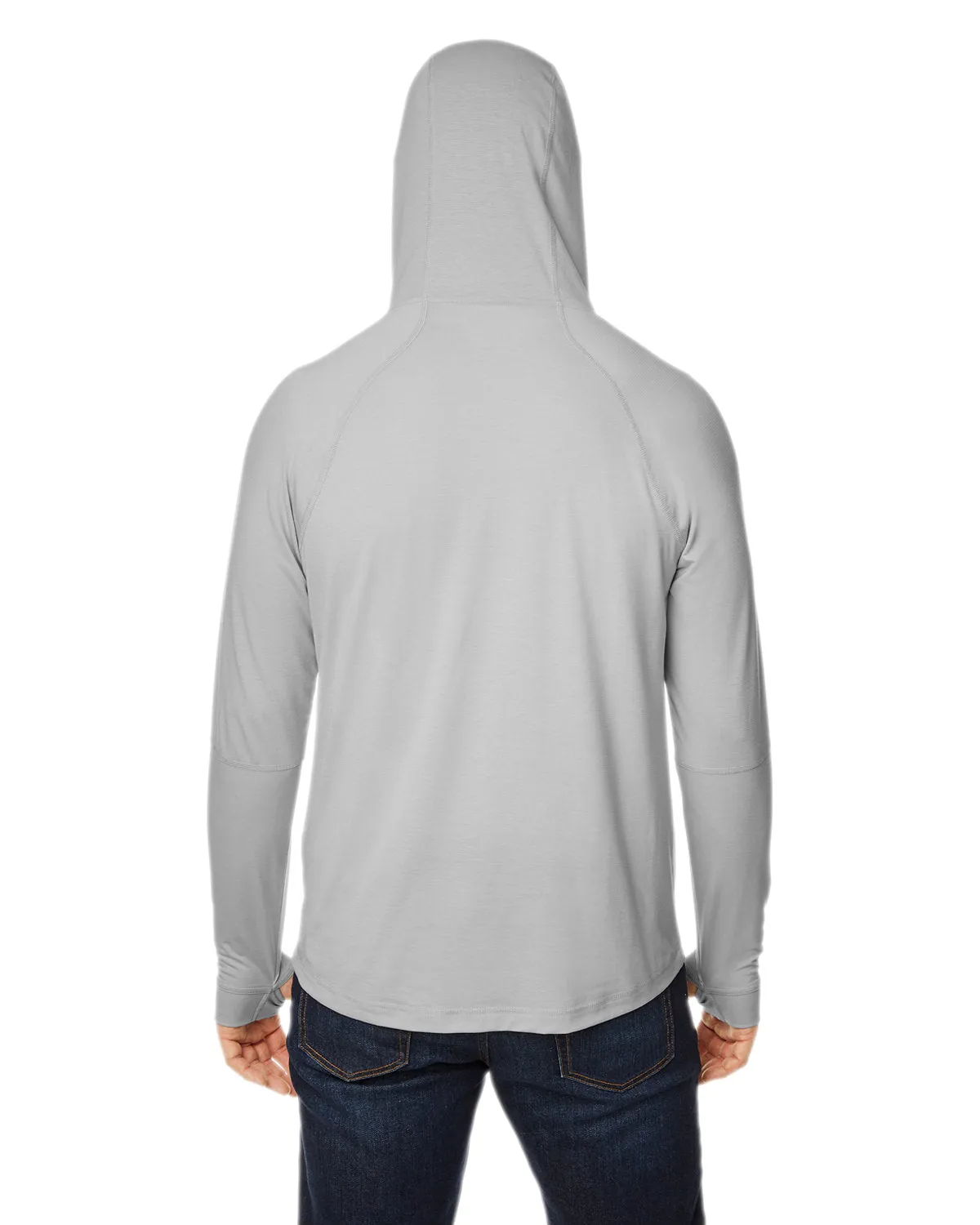 North End Unisex JAQ Stretch Performance Hooded T-Shirt NE105