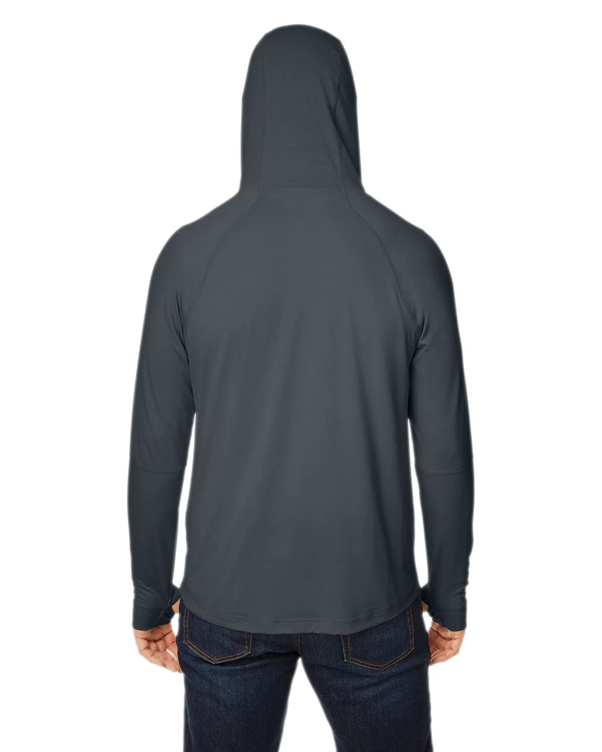 North End Unisex JAQ Stretch Performance Hooded T-Shirt NE105