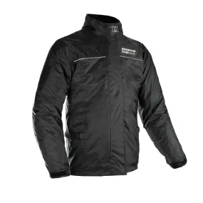 Oxford Rainseal Waterproof Motorcycle Over Jacket Black Rain