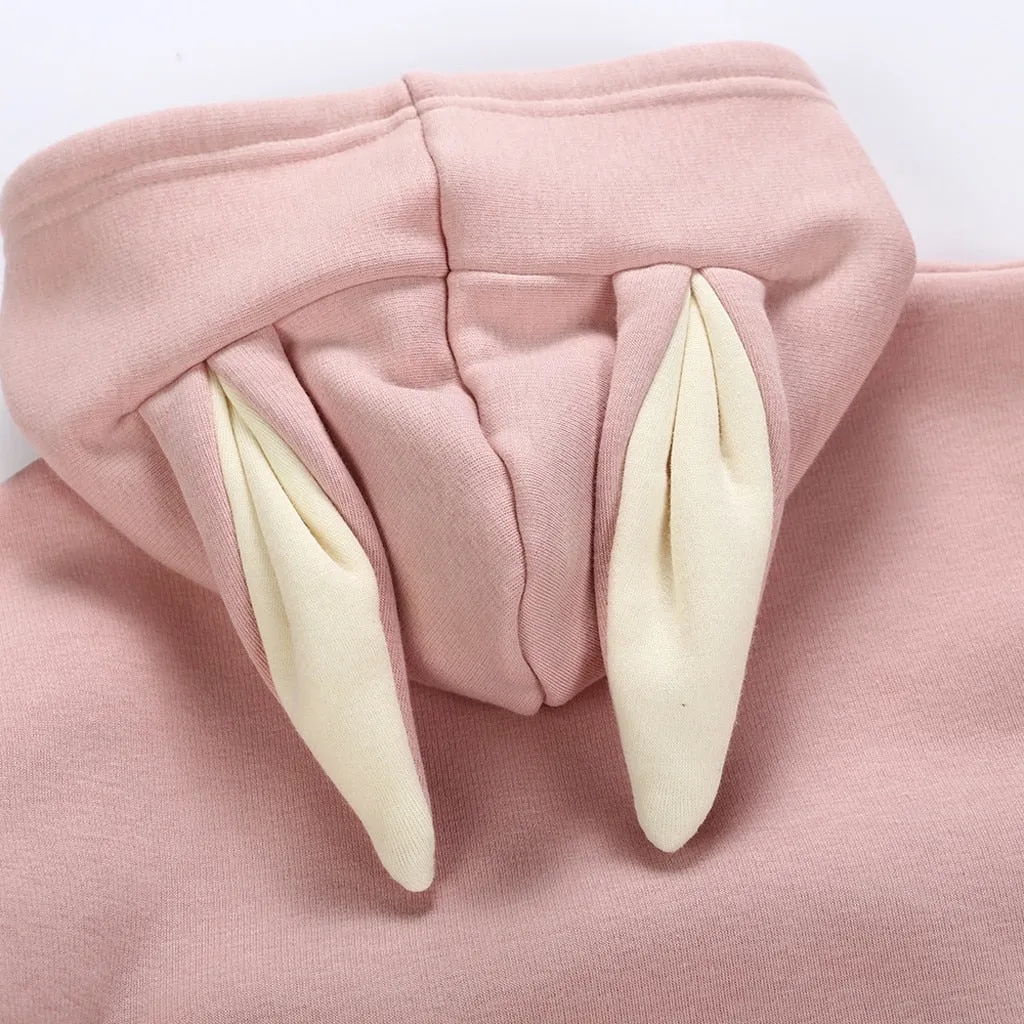 Rabbit Hooded Romper