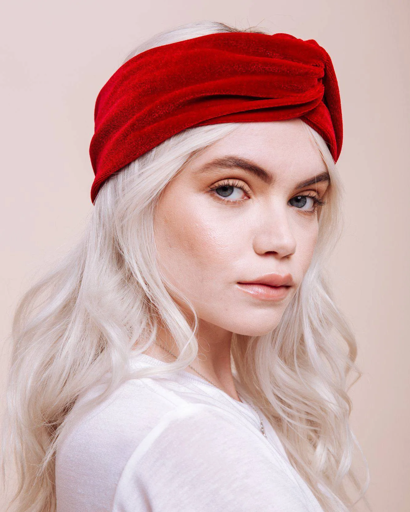 Scarlet Siren Velvet Turban