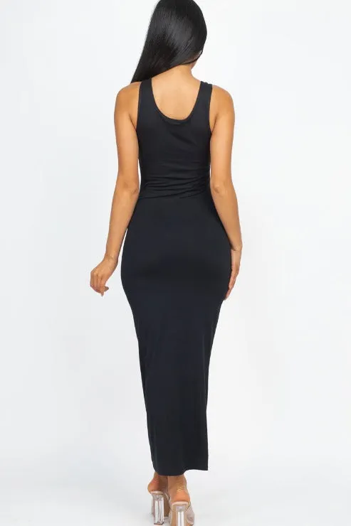 Solid Basic Maxi Dress