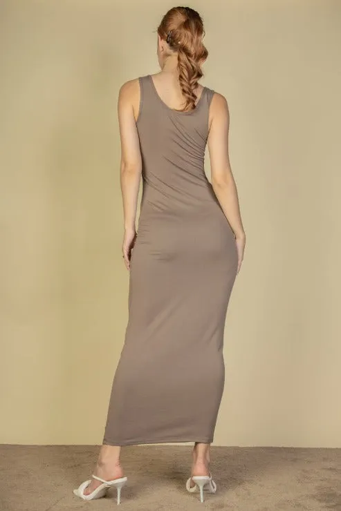 Solid Basic Maxi Dress