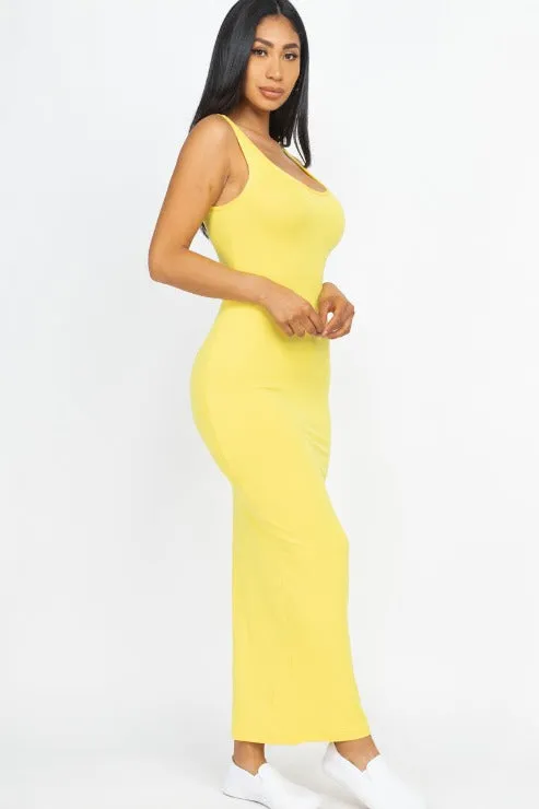 Solid Basic Maxi Dress