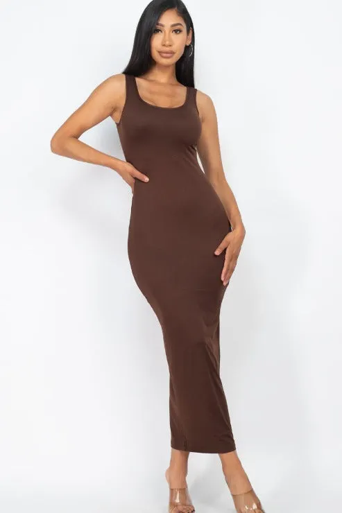 Solid Basic Maxi Dress