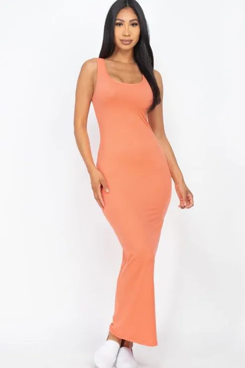 Solid Basic Maxi Dress