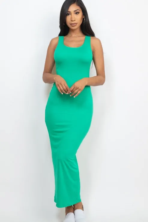 Solid Basic Maxi Dress