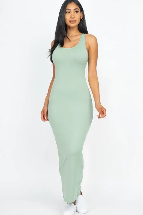 Solid Basic Maxi Dress