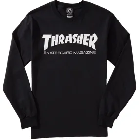 Thrasher Skate Mag Long Sleeve T-Shirt - Black