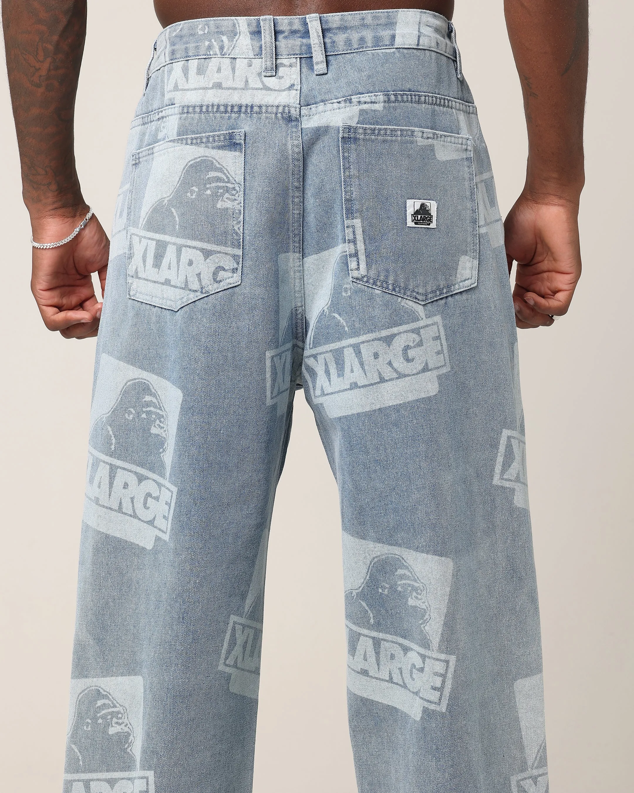 X-Large OG Bull Denim 91 Pants Light Denim